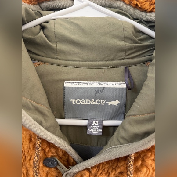 Toad&Co - Sherpa Anorak Hooded Pullover - M - Picture 7 of 11